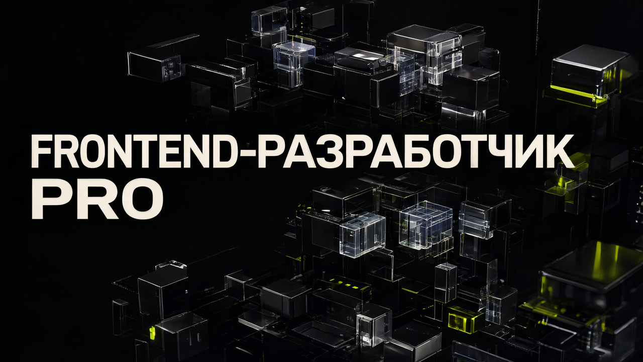Frontend-разработчик PRO