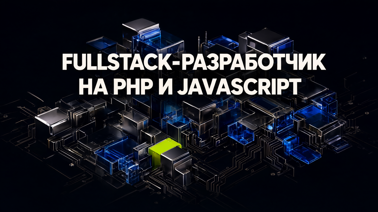 Fullstack-разработчик на PHP и JavaScript