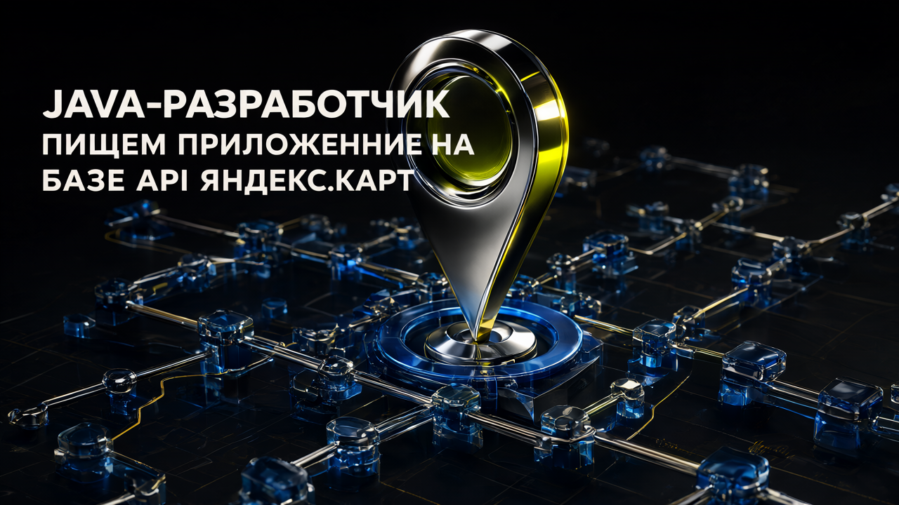 Java-разработчик: пишем приложение на базе API Яндекс.Карт