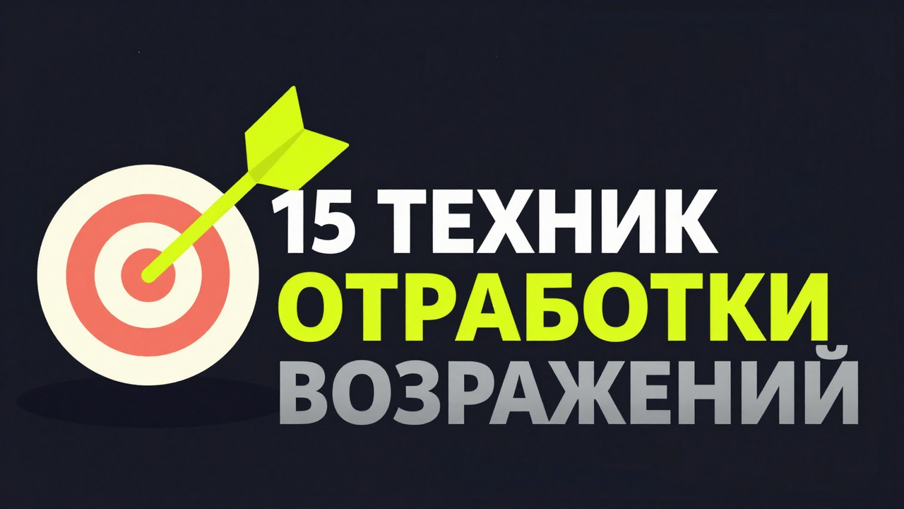 15 техник отработки возражений