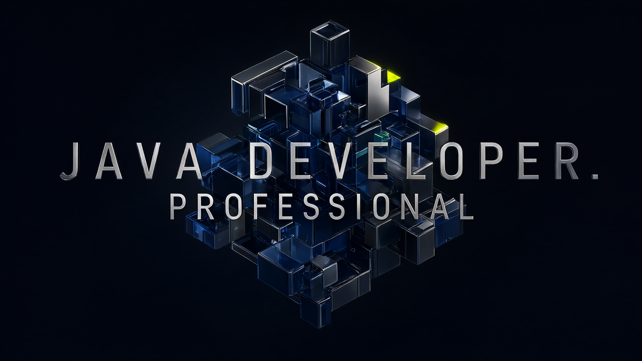 Java Developer. Professional