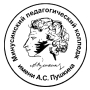 Логотип: Минусинский педагогический колледж им. А.С. Пушкина