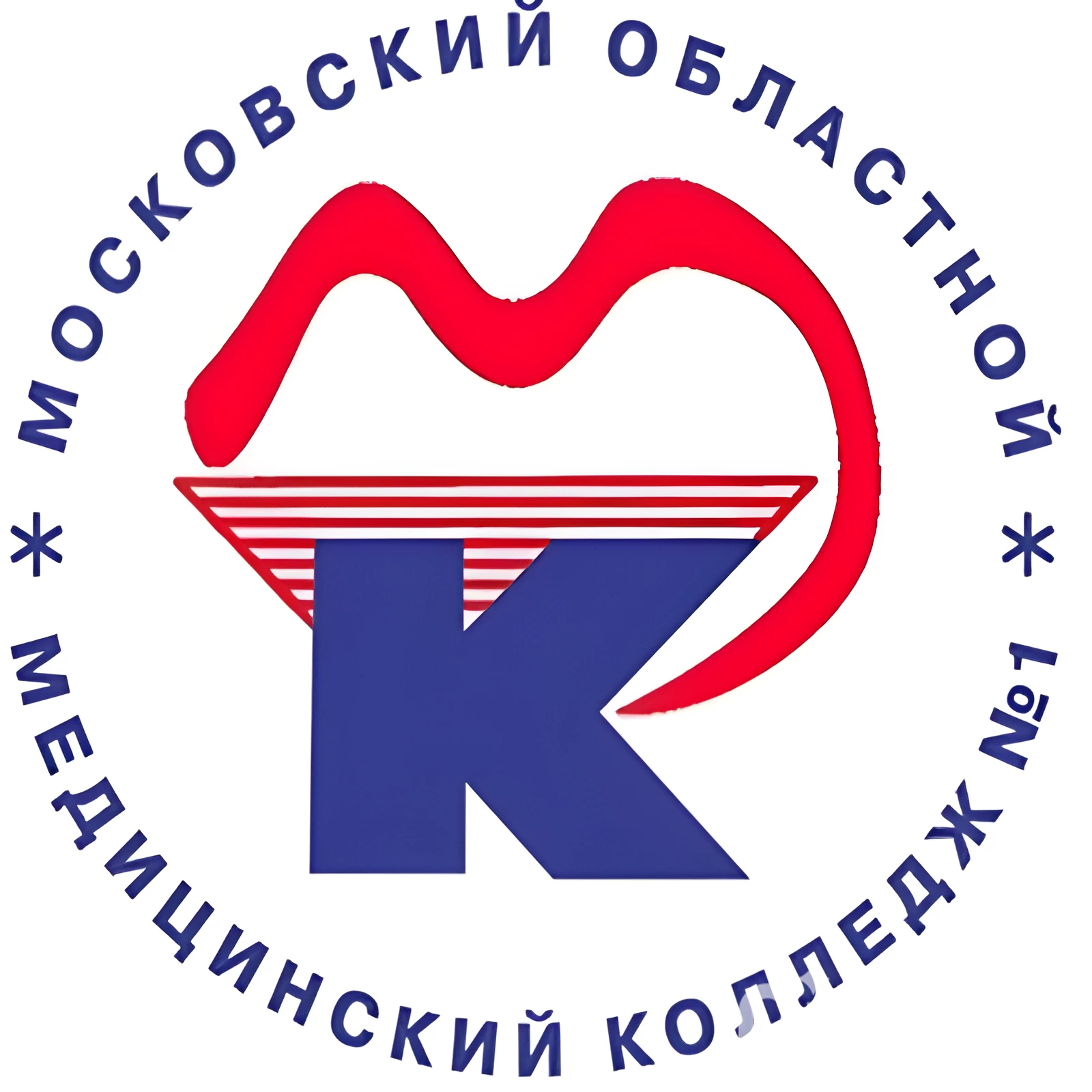 Логотип: Московский областной медицинский колледж №1 - филиал в г. Наро-Фоминск