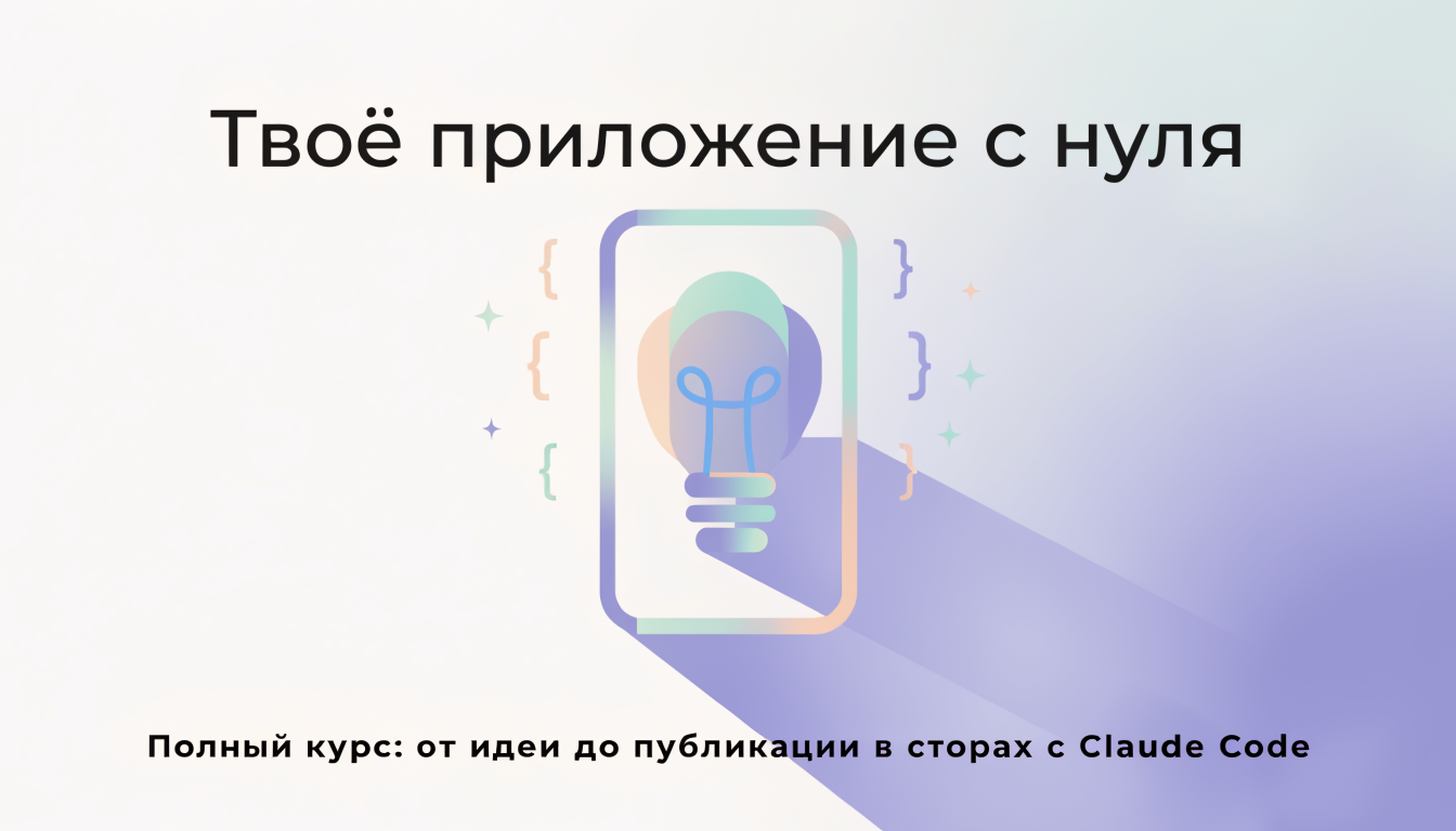 Как сделать свое приложение для Android/IOS с помощью Claude Code и выложить в App store/Google Play. Подробный курс